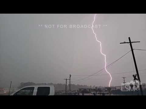 07-07-2022 Jacksonville Fl - Very Close Lightning-Torrential Rain and Wind