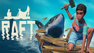 【マルチ実況】サメに襲われそうです。助けて下さい。「Raft」#1
