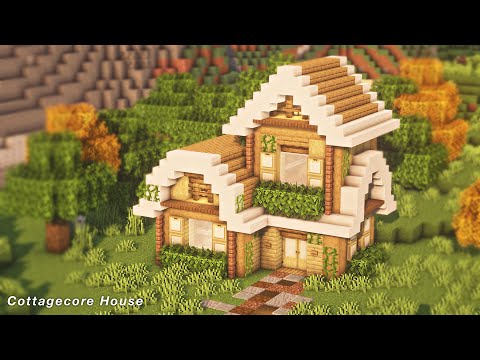Minecraft | How to Build an Aesthetic Cottagecore House