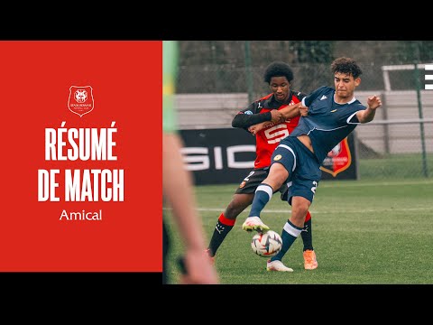 Du rythme, de l'intensité et des buts à la Piverdière | Amical - SRFC / Académie Mohammed VI (3-5)