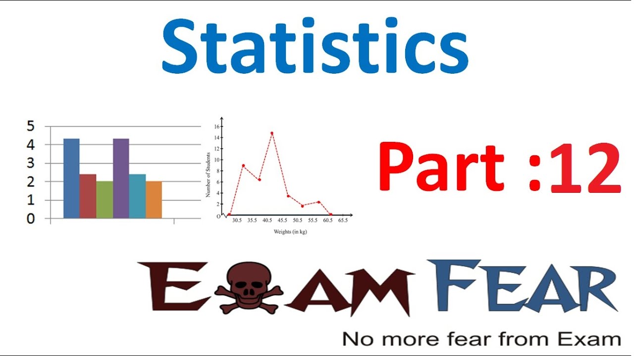 Maths Statistics part 12 (Numerical: Graphical Representation of Data) CBSE class 9 Mathematics IX