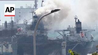 Cargo ship fire in China kills at least 20 people
