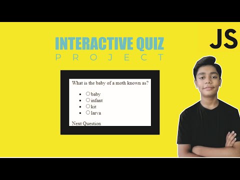 Javascript Course Project Based Learning Interactive Quiz Using Javascript Project 39