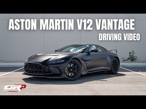 2023 Aston Martin V12 Coupe - Driving Video