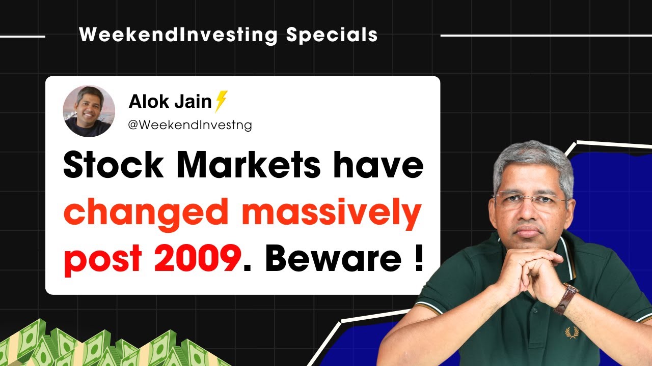 Stock Markets have changed massively post 2009. Beware !