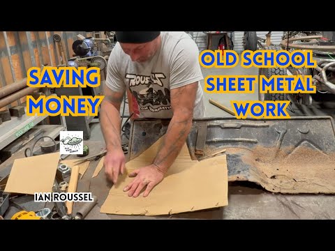 Ian Roussel Resurrects a Relic! 🛠️ Saving The '41 Merc Floor Pan With Old School Skills