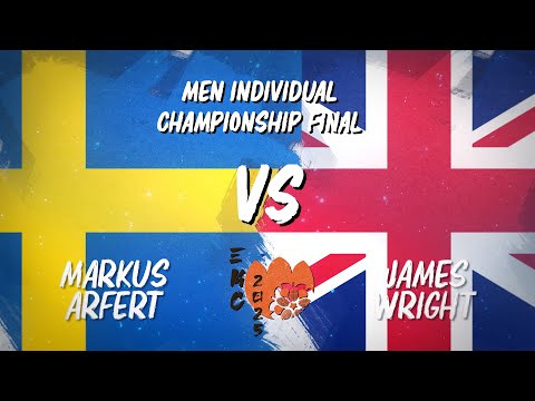 33rd European Kendo Championship (EKC 2025): Men Individual Final Arfert VS Wright