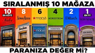 En Kötüden En İYİYE 10 Büyük Mağaza: Paranızın Karşılığı