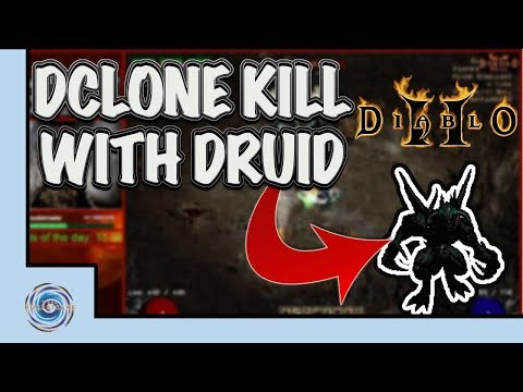 Killing Diablo Clone with Druid - Proof of 2nd Annihilus