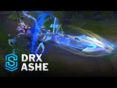 DRX Ashe Skin Spotlight - Pre-Release - PBE Preview - League of Legends
