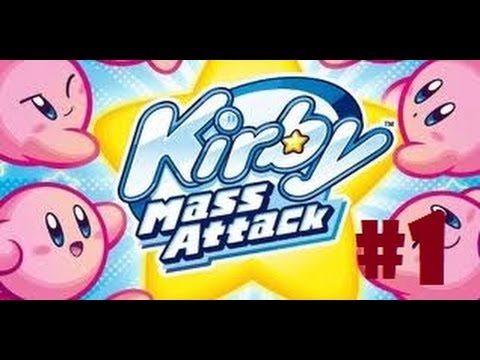 Kirby Mass Attack Walkthrough - Part 1: Stage 1-1