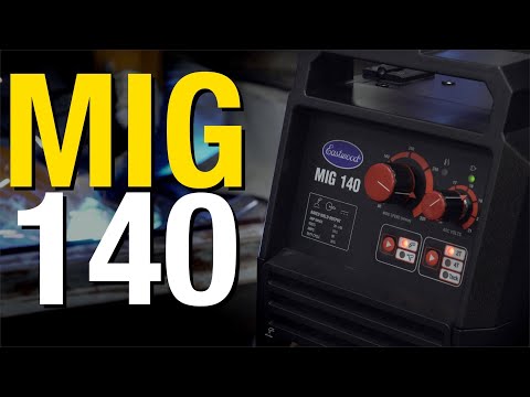 The PERFECT WELDER for the Home Garage! MIG 140 - Weld up to 3/16" Steel and Stainless! Eastwood