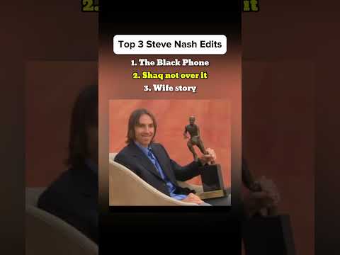 Top 3 Steve Nash Edits 😳 #nba #basketball