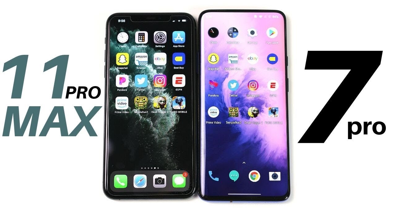 iPhone 11 Pro Max vs OnePlus 7 Pro Speed Test!