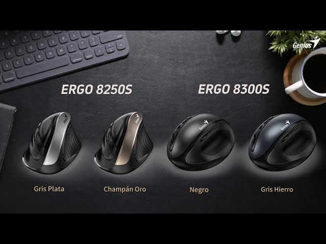 mouse_wireless_vertical_genius_ergo_8300s_iron_gray - Miniatura 4