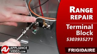 Frigidaire Stove Will Not Heat - Terminal Block Repair