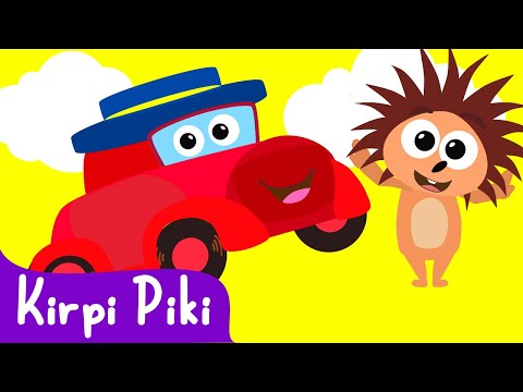 10 Küçük Araba - Sayılar - Kirpi Piki ile Öğreniyorum! - Kirpi Piki Çizgi Film Çocuk Şarkıları