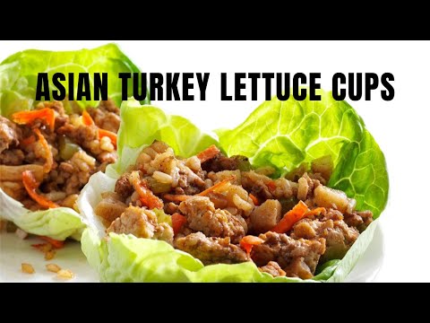 30 Minute Healthy Meal You Can Make Tonight | Asian Turkey Lettuce Cups