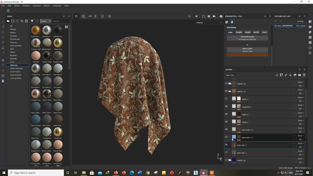 60 FABRIC SMART MATERIAL