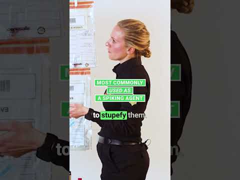 GHB is the most common spiking agent | #security #securityguard #nightlife #spiking #shorts