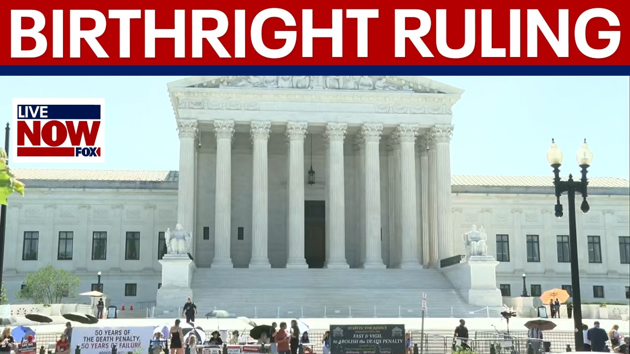 BREAKING: SCOTUS strikes down birthright citizenship order, loss for Trump