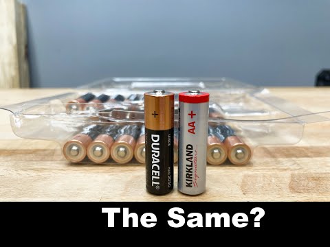 24-50 | Best AA Battery ep.1 | Duracell vs Kirkland