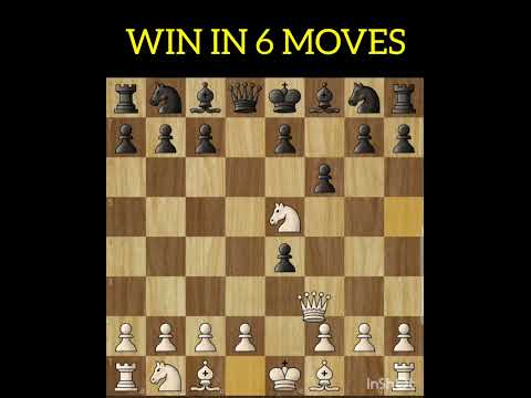 Checkmate in 6 Moves | Chess Openings and Tricks