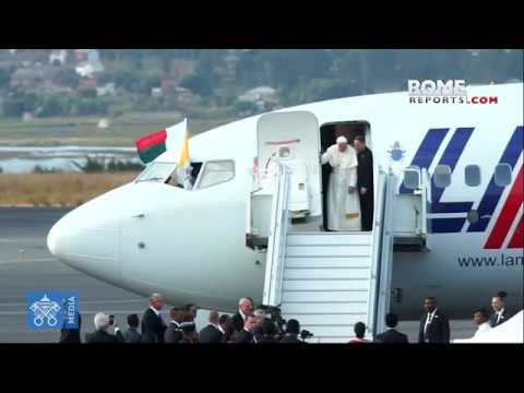 El Papa llega a Madagascar