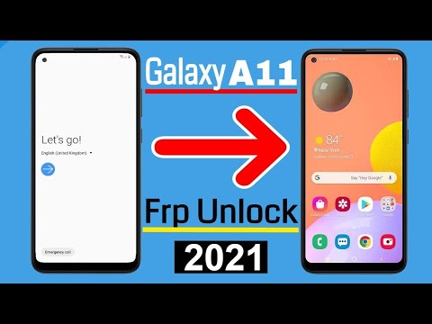 Samsung A115f U2 U3 Frp Bypass Android 11 |Samsung A11 FRP Bypass(No Alliance X Shild)