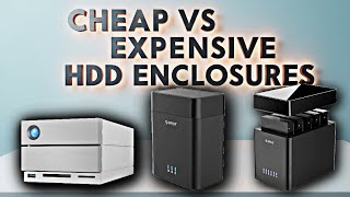 Expensive vs Cheap HDD Enclosures, are they the same? | LaCie | Orico
