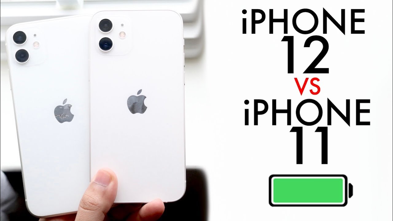 iPhone 12 Vs iPhone 11 Full Battery Comparison!