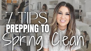 7 Helpful Tips to Prep For Spring Cleaning | Prepping For Spring Cleaning 2025 | Spring Clean Prep