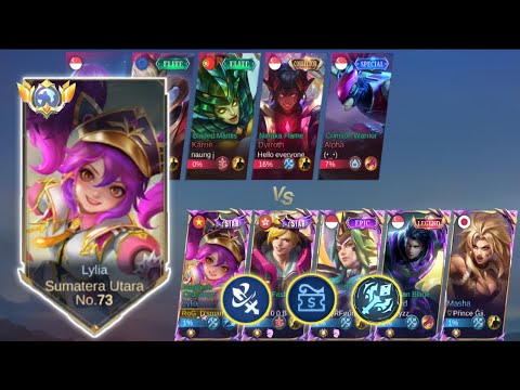 LYLIA VS NOVARIA ‼️|| BUILD & EMBLEM LYLIA TERSAKIT 2024