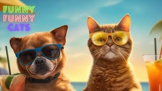 Funny Cat Videos Try Not To Laugh 😹Funniest Cat Videos in The World😺Funny Cat Videos Compilation #70