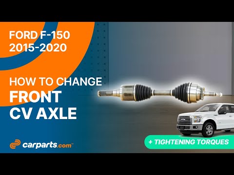 How to replace the Front CV Axle 2015 - 2020 Ford F-150 🚘