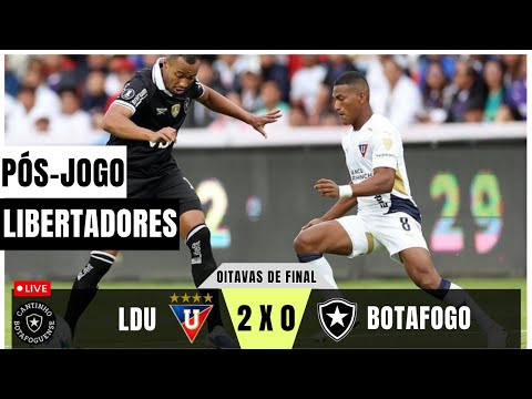 ⚽ ELIMINADO! MAIS UM VEXAME EM 2025 | LDU 2 x 0 BOTAFOGO - LIBERTADORES 2025