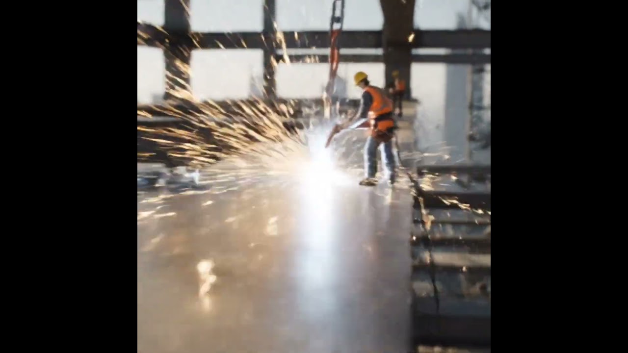 Realistic Miniature Construction Workers Building a Giant Skyscraper#ai #aiart #shorts #shortvideo