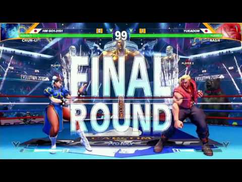 SFV: HM GO1-3151 vs Yukadon - EVO 2016 Top 8