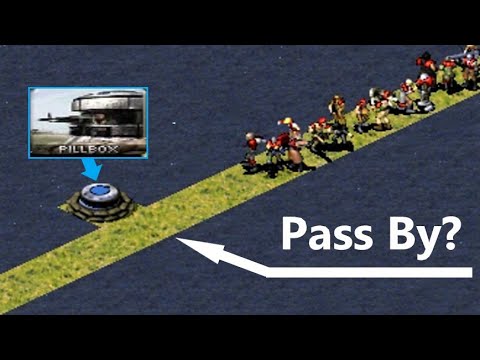 Может ли пехота пройти мимо дота? - Red Alert 2