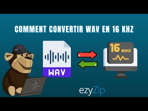 Convertir le taux d'échantillonnage WAV en 16kHz (Guide simple)