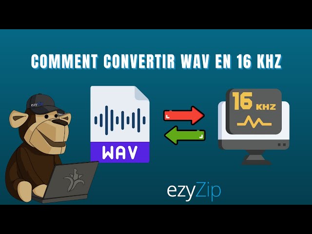 Convertir le taux d'échantillonnage WAV en 16kHz (Guide simple)
