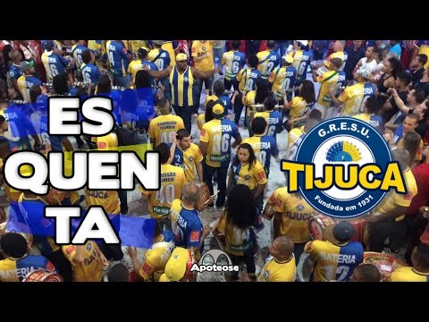 Unidos da Tijuca 2017 - Bateria (Esquenta) - Salgueiro Convida