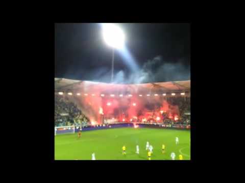 [MOCNE] ARKA GDYNIA VS LECHIA GDAŃSK 30.10.2016 ZAMIESZKI