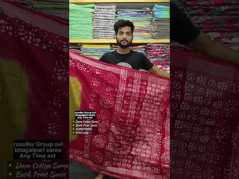 Prabartana Women Batik Print Shari Green