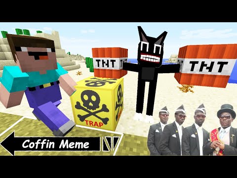 Coffin Meme Traps Edition Part 2 - Minecraft (Joke)