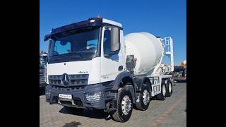 بيع شاحنة خلط الخرسانة Stetter ذات شاسيه Mercedes-Benz AROCS 3240 - صورة 4 | Machineryline SA شاحنة خلط الخرسانة Stetter ذات شاسيه Mercedes-Benz AROCS 3240 | صورة 4 - Machineryline