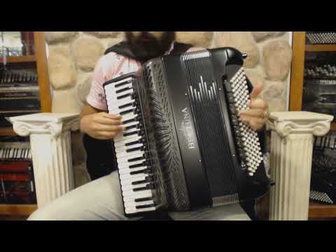 BELTSPIV120FLYBK - Black Beltuna Spirit V Compact Classic Fly Piano Accordion LMMMH 41 120 $16999