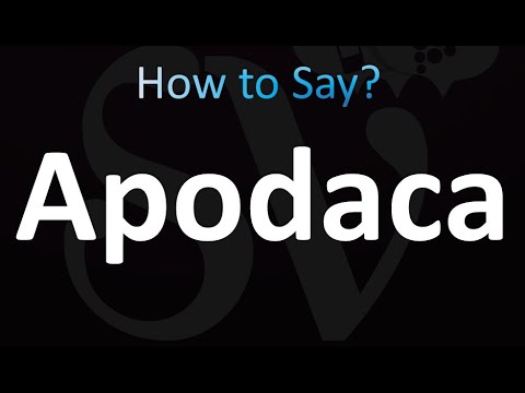 How to Pronounce Apodaca (Correctly!)
