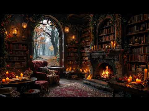 Autumn Fireside Dreams ✨🍂 Relaxing Fireplace Ambience for Rest & Comfort