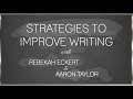 Strategies To Improve Writing